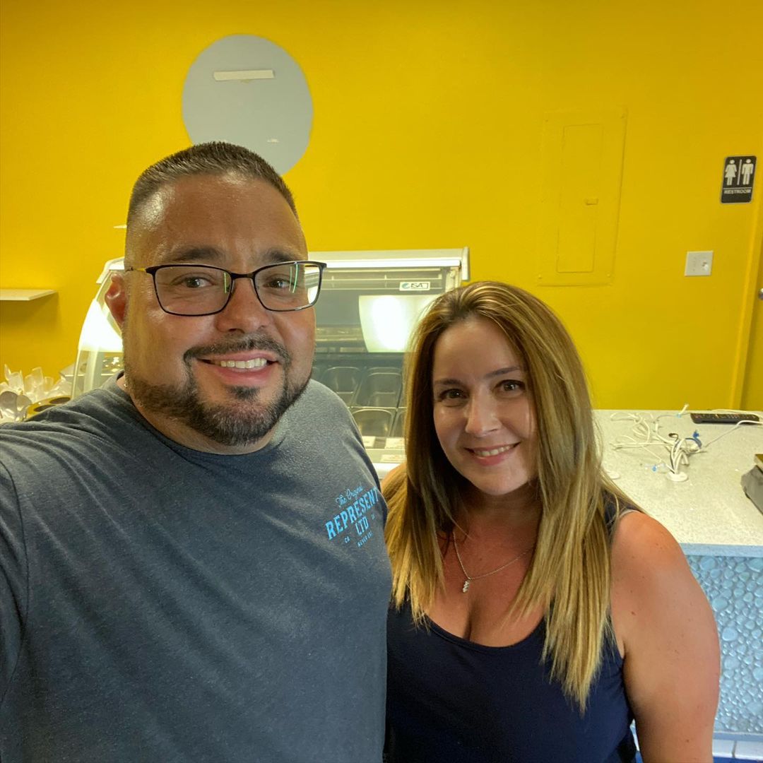 Photo by Yogurt Pop! on July 06, 2021. May be an image of 2 people and indoor.